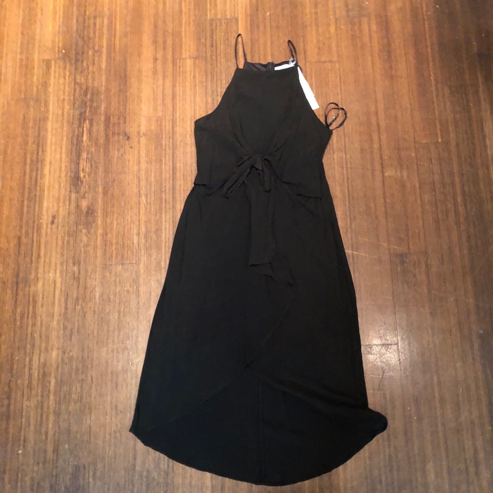 Woven midi dress